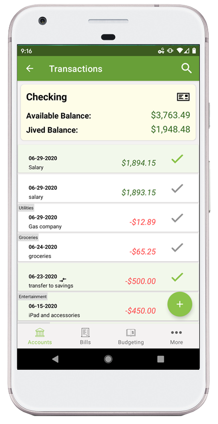 Mobile Money Management on your Android device!